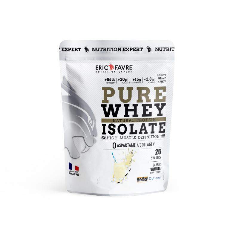 PURE WHEY ISOLATE VANILLE 750 GR ERIC FAVRE