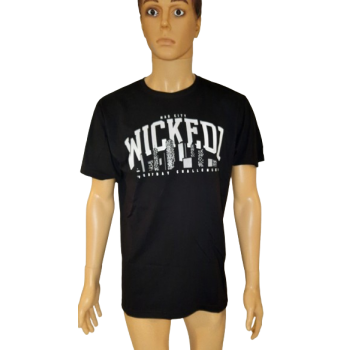 t-shirt "Mad City" noir/blanc Wicked One